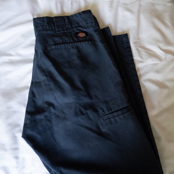Dickies Navy Slim Taper Pants - Picture 3 of 3